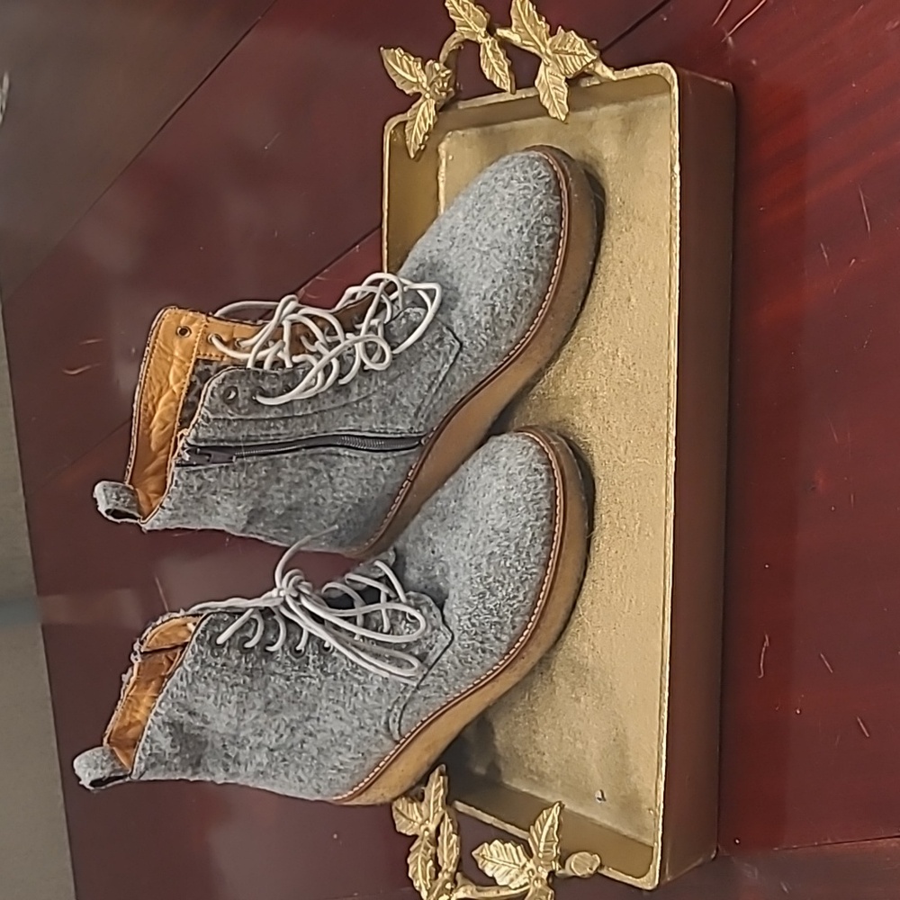 Apple of Eden Boiled Wool Boots.  Size EU 38 Womens 7.
